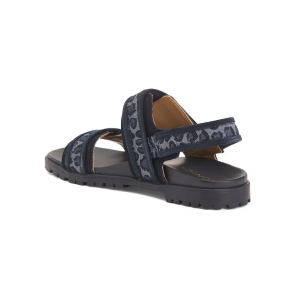 VIONIC Blue Leopard Cassidy Comfort Sandals - Picture 2 of 2